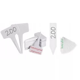    KOMPLET ETIKET ZA RASTLINE VRTNI OZNAČEVALNIK ZA RASTLINJAKE LONČKI 400