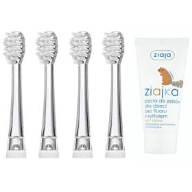    4 x sterilne nadomestne konice za Neno Denti 18-36 + zobna pasta Ziajka