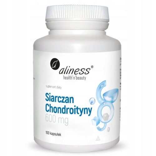 Aliness Hondroitin Sulfat 600 mg, 100 kapsul za Močne in Zdrave Sklepe