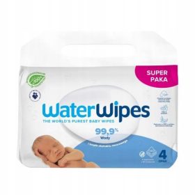 WaterWipes BIO biorazgradljivi vlažilni robčki, 4x60 kos