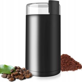 Električni mlinček za kavo SILVERSHARKY 200 W, črn