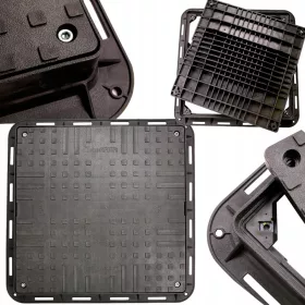 Rolmarket kvadratna loputa za greznico 70 cm x 70 cm