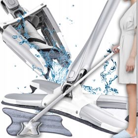 PLOŠČATI ROTACIJSKI MOP Z VLOŽKOM IZ MIKROVLAKEN