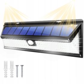   Slovenian name: Solarna LED svetilka za ulico s senzorjem gibanja in mraka 300 W
SEO-optimized description: 
Osvetlite svoj zunanji prostor z ekološko in energetsko učinkovito solarno LED svetilko moč