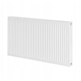   Jekleni panelni radiator Purmo 1909 W bel 1200 x 550 x 102 mm - stranski priključek