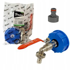 Pipa za rezervoar Mauzer 1000 IBC Ventil za cev 1/2"