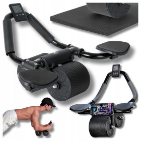   Minexo Ab Roller z avtomatskim odbijanjem za vadbo trebušnih mišic