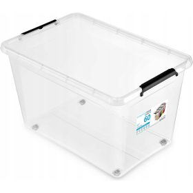   Velika plastična škatla za igrače MOXOM - SimpleStore - 58x39x35 cm - 60 L