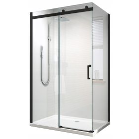 Tuš kabina Durasan ARIA 120x80 NP ČRNA