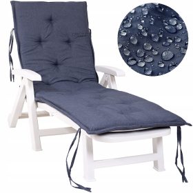 Ležalna blazina Lazur 192 x 65 x 5 cm črna