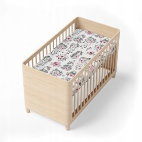   Prilagodena posteljnina za otroško posteljico 120x60 s elastiko, bombaž VZORCI