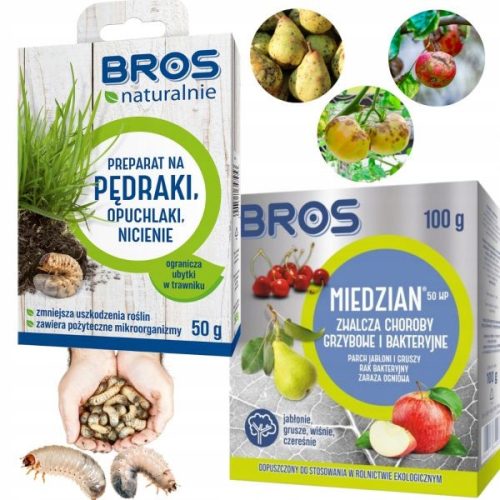 Optimized name: Bros Miedzian 50 WP Fungicid in Bros 1992 Ličink 50 g
