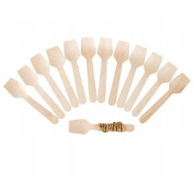 Lesene žlice za sladoled Woodeven 1000 kom.