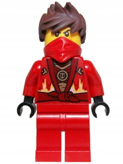 Figura LEGO Ninjago: Kai - Techno Robe - Ponovno zagnana FIGURICA + orožje - njo091