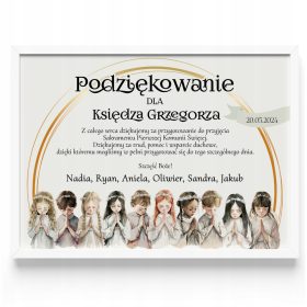 HVALA botrom OBHAJILO plakat velikosti a4