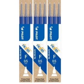   PILOT FRIXION modri polnilni kemični svinčnik s 0,5 mm konico, set 9 kosov