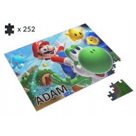  Puzzle Super Mario Bros. + Baby's Name 252 kosov.
