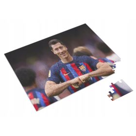    Puzzle Robert Lewandowski Barcelona + Škatla za imena A3 252 kos.