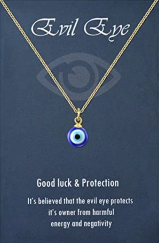 Obesek Očarljivo Zaščitno Oko Preroka Verižica Talisman Amulet Zlato