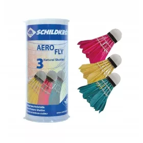   Slovenian Name: Set Schildkrot Aero Fly Badminton Lotki - 3 kosi

SEO-Optimized Description:
Lotki za badminton SCHILDKROT Aero Fly - 3 kosi so odlična izbira za rekreativno uporabo. Badminton je pril