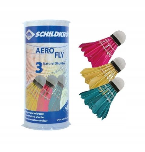 Slovenian Name: Set Schildkrot Aero Fly Badminton Lotki - 3 kosi

SEO-Optimized Description:
Lotki za badminton SCHILDKROT Aero Fly - 3 kosi so odlična izbira za rekreativno uporabo. Badminton je pril