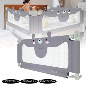 Varovalo pred padcem s ograjo za otroško posteljo, 150 cm