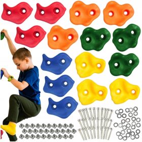 KAMNI ZA PLEZANJE ZA OTROKE VELIKI PISANI SET 15 KOSOV