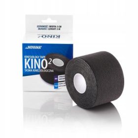 NOVAMA KINO2 kineziološki trak 5mx5cm črn