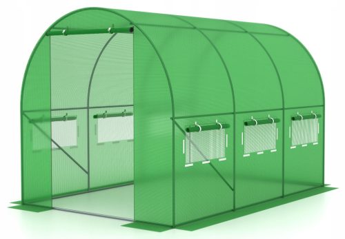 VRTNA FOLIJA TUNEL ZA RASTLINJAK 2x3,5m - Močna konstrukcija, idealna za gojenje zelenjave