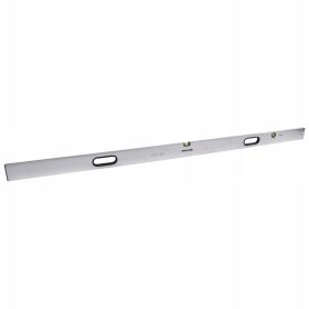   PROLINE Aluminijasta zidarska letev s 2 vialama in držali, 2 m