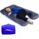 Ortopedska blazina ComfortPillow (100x150cm) z mehko prevleko in torbico