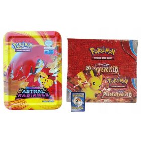   POKEMON LEGENDARNI MEGA KARTONSKI SET Z KARTICAMI IN ZBIRATELJSKO KONZERVO LEGENDARNI SET 400 KOSOV