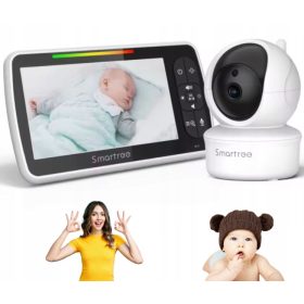 rna elektronska varuška s HD kamero in termometrom