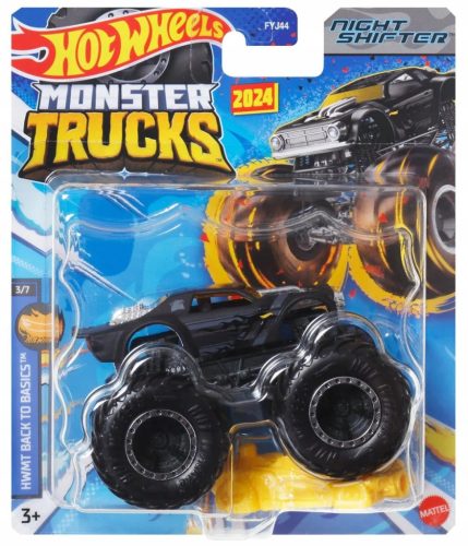 Nočni prevoz HWMT Nazaj na osnove Hot Wheels Kamioni Avtomobili Pošasti 1:64