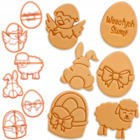 Zajemljivo Velikonočno orodje za peko piškotov Qookito