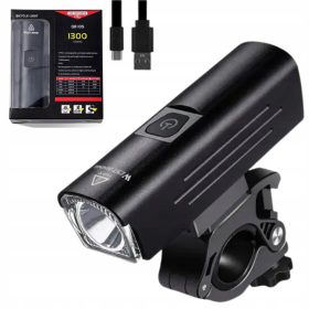 Kolesarska LED svetilka za kolo 1300 lm USB močna baterija