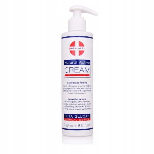 Beta Skin Naravna aktivna krema 250 ml za medicinsko atopijski dermatitis, psoriazo