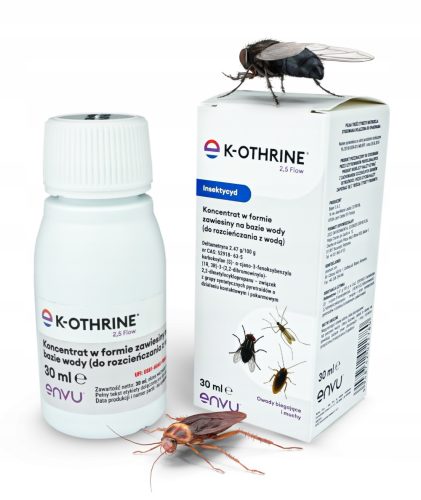 Uničevalec ščurkov, komarjev in muh ENVU 30 ml