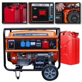 Prenosni trifazni bencinski generator Extralink 5500 W
