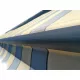 Markiza za balkon in teraso ANTRACIT 200x150 Sivo-Bež PREM - Premium različica - półkaseta