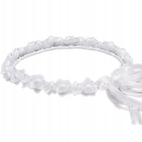   Skromen KOMUNIJSKI VENČEK - tradicionalni venček za prvo obhajilo deklice