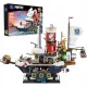 Popeye Pirate Ship PANTASY Creator Set, združljiv z LEG O 86402