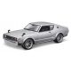 MAISTO NISSAN SKYLINE 2000GT-R KPGC110 SREBRNA 1:24 MODEL ZA SESTAVLJANJE