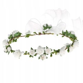   Wianek komunijny - živ živahen venček za prvo obhajilo WM06-20