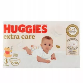 Huggies UltraCare Plenice 3 (4-9 kg) 40 kosov