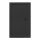Brodiček za tuširanje Hydrosan Slim Silk Black 130x90 cm