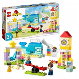   Lego DUPLO 10991 Veliko igrišče s črkami in številkami za 2-4 letnike