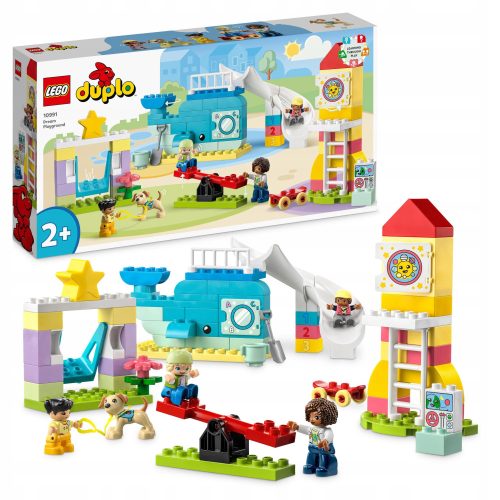 Lego DUPLO 10991 Veliko igrišče s črkami in številkami za 2-4 letnike