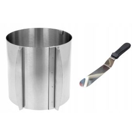   Elitehoff Regulirna Tortna Oblika 15-30 cm + Slastičarski Nož 27 cm