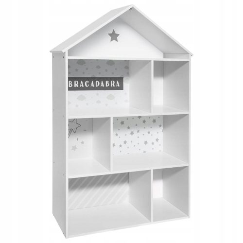 Domek za igrače Atmosphera 74 x 30 x 114 cm sive barve